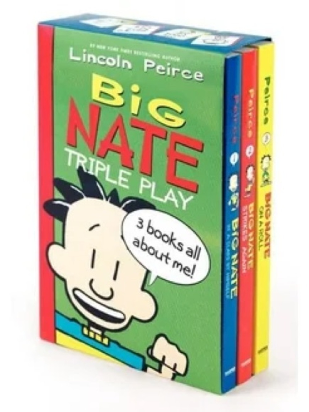 Big Nate Triple Play Book Set - Green